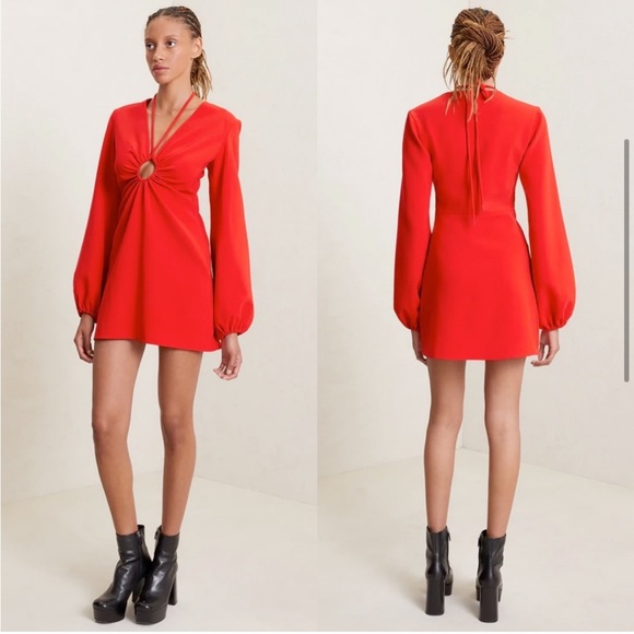 A.L.C. Red Dress - Picture 6 of 6